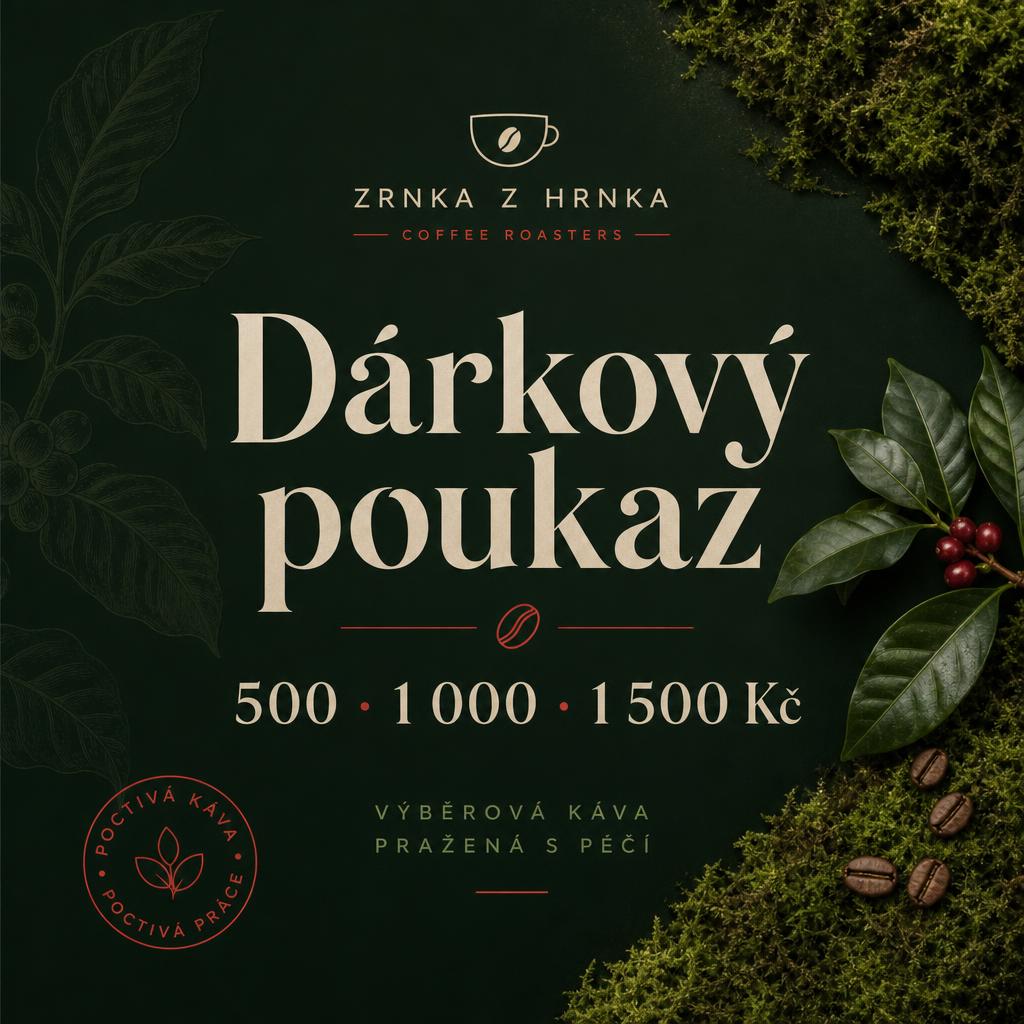 Dárkový poukaz Zrnka z Hrnka